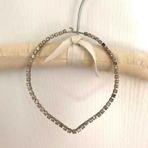 Vintage Rhinestone Choker Necklace